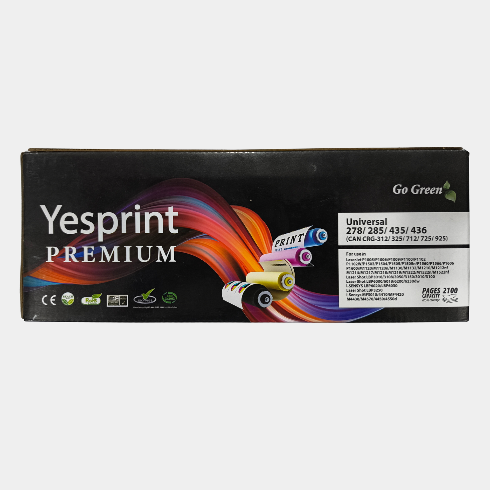 Compatible CE285A 85A Black Toner Cartridge Compatible CE285A / 85A Black Toner Cartridge - Image 1