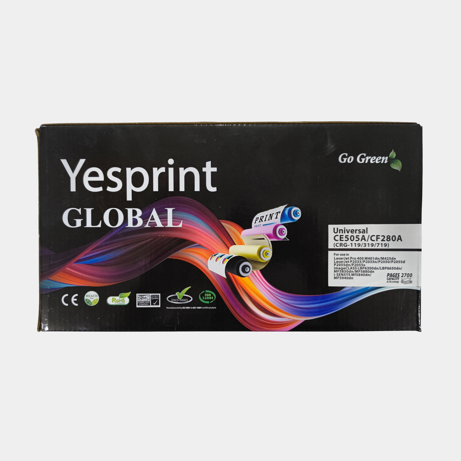Compatible CE505A 05A Black Toner Cartridge Compatible CE505A / 05A Black Toner Cartridge - Image 1