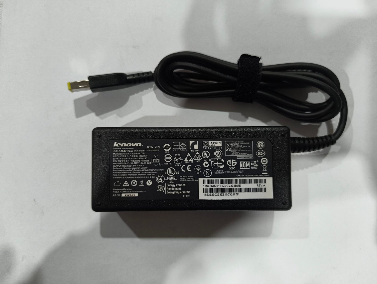 IMG_20260905_215116151 Lenovo 65W 20V 3.25A Laptop Adapter - Image 1